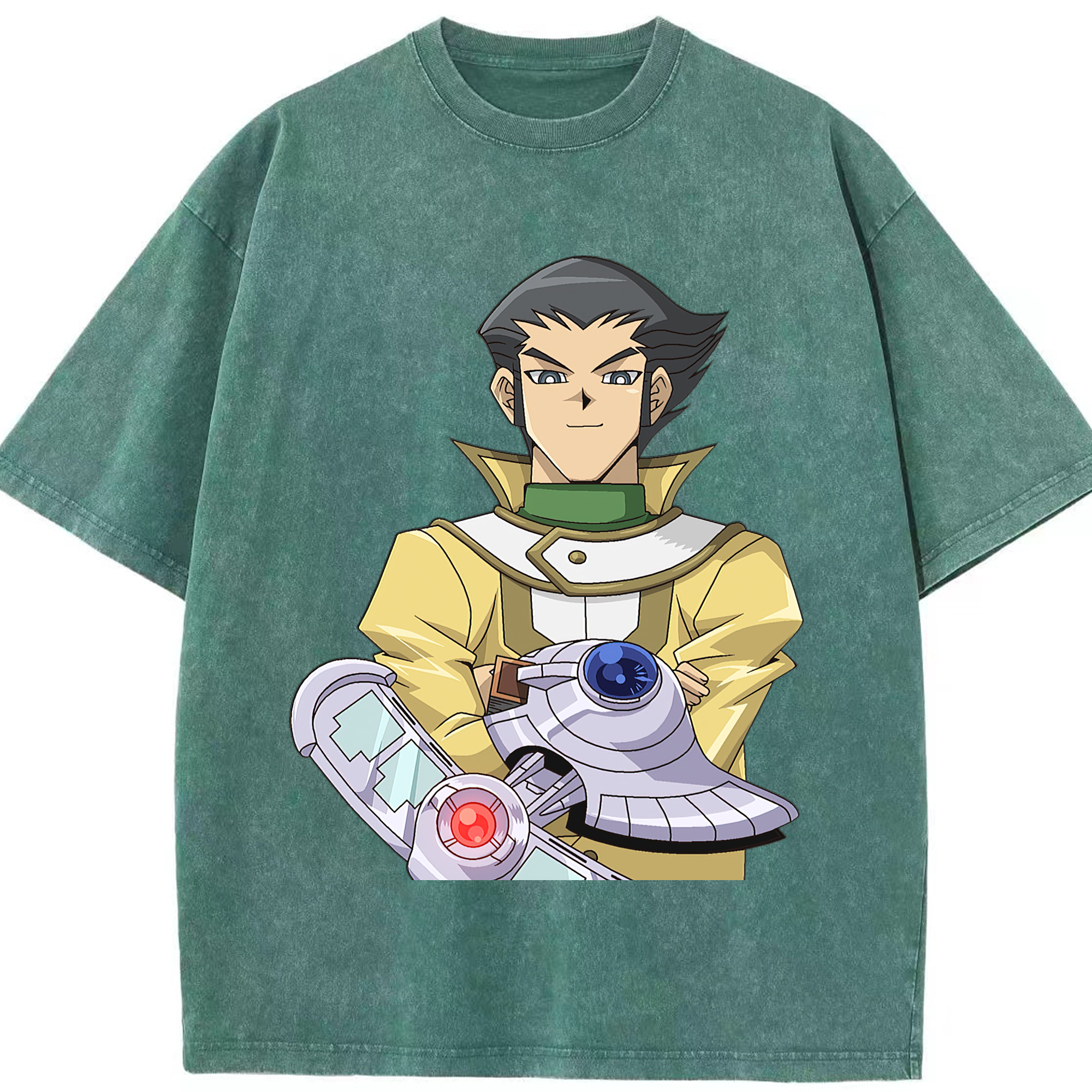（画像用） 遊☆戯☆王 Yu-Gi-Oh! 綿100% ヴィンテージ風 半袖Tシャツ（フロントプリント）